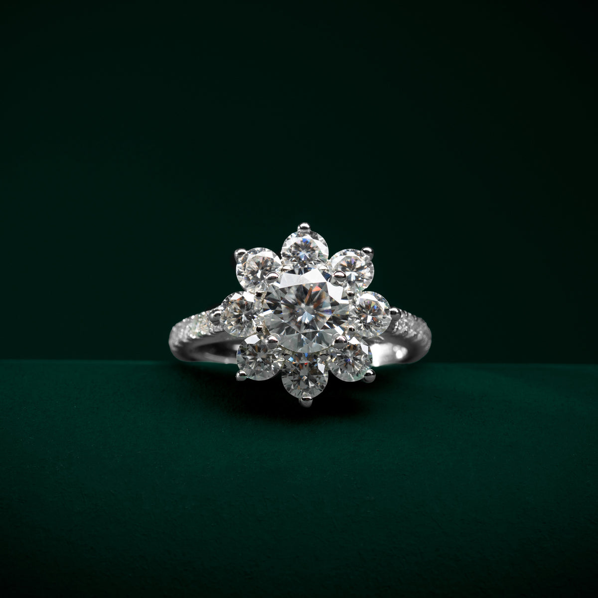 Moissanite Rings