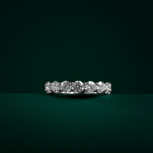 Kent - 0.3CT Moissanite Eternity Ring