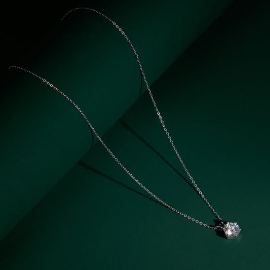 Winchester - Round Brilliant Cut Necklace