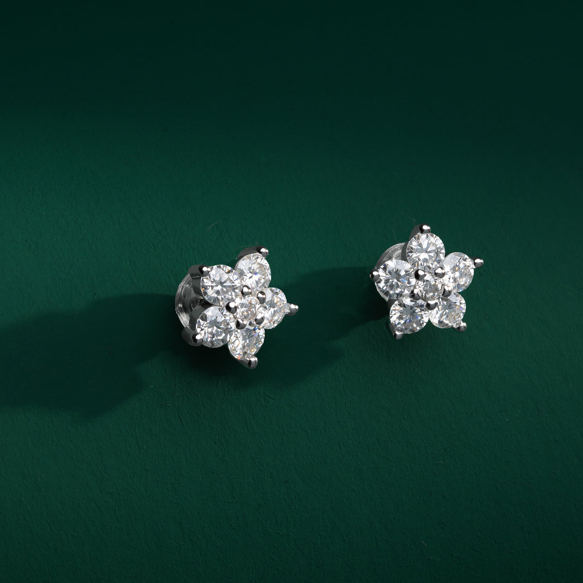 Wick - Flower Stud Earrings