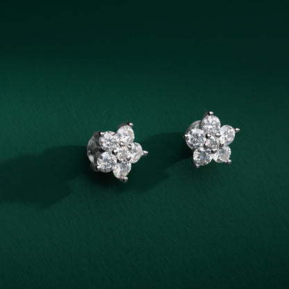 Wick - Flower Stud Earrings