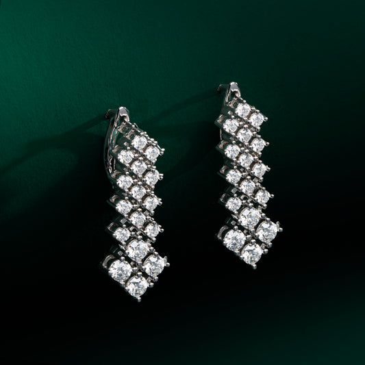 Oxford - Moissanite Earrings
