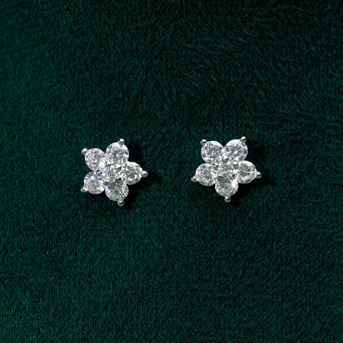 Wick - Flower Stud Earrings