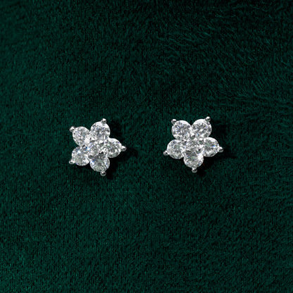 Wick - Flower Stud Earrings