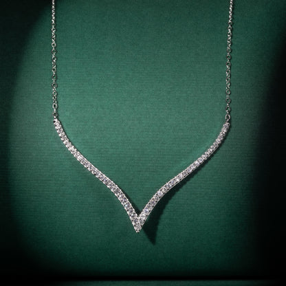 Wingford - Long Moissanite Necklace