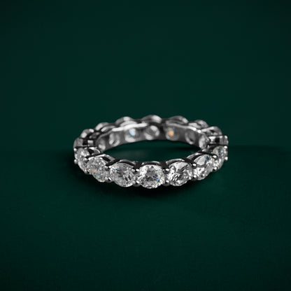 Kent - 0.3CT Moissanite Eternity Ring