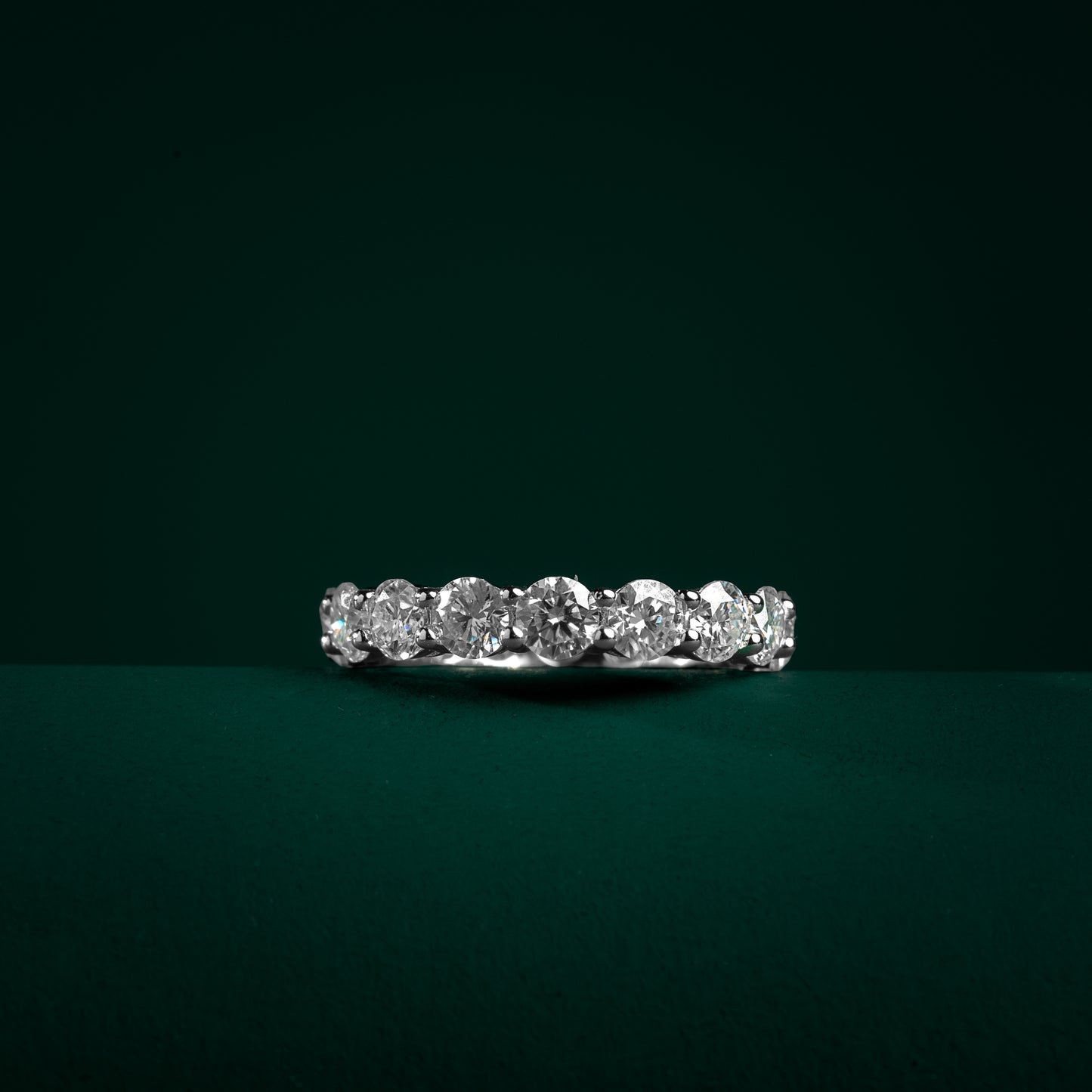 Kent - 0.3CT Moissanite Eternity Ring