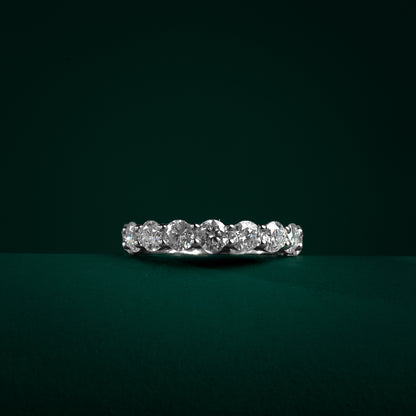 Kent - 0.3CT Moissanite Eternity Ring
