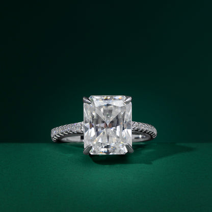Arnold - 5-Carat Radiant Moissanite Ring