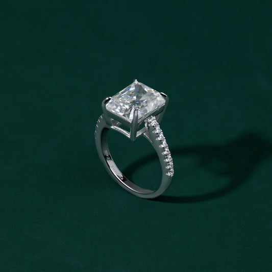 Arnold - 5-Carat Radiant Moissanite Ring