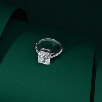 Arnold - 5-Carat Radiant Moissanite Ring