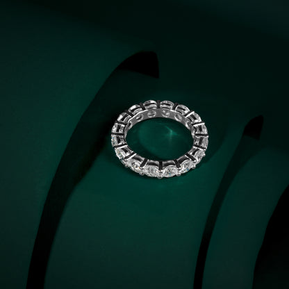 Kent - 0.3CT Moissanite Eternity Ring