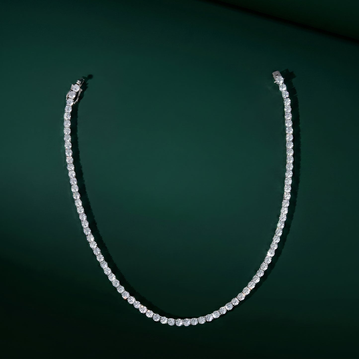 3.5mm Tennis Necklace