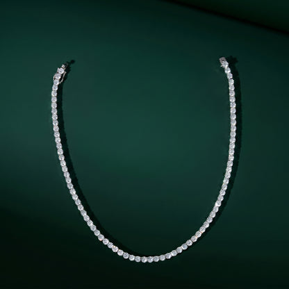 3.5mm Tennis Necklace