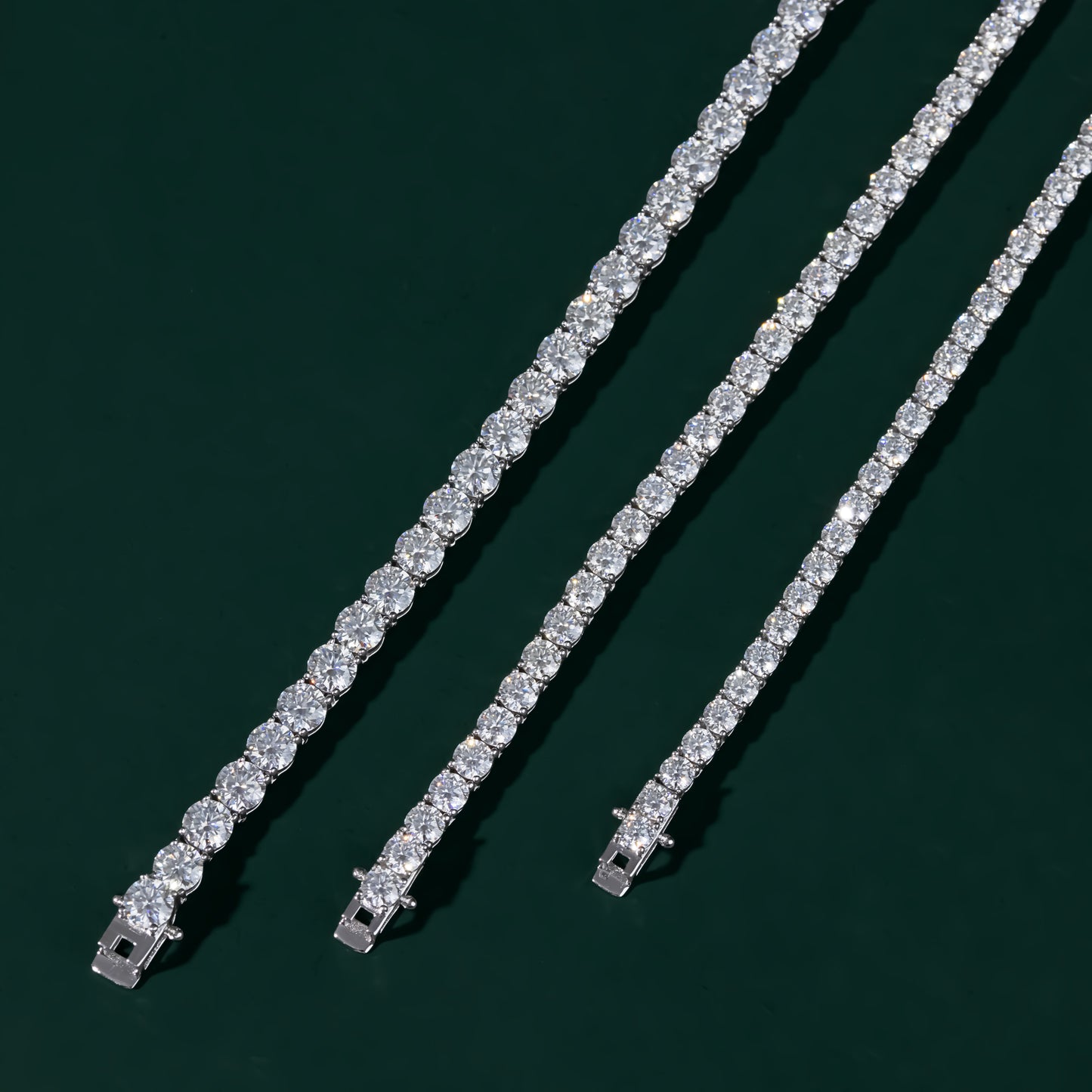 3.5mm Tennis Necklace