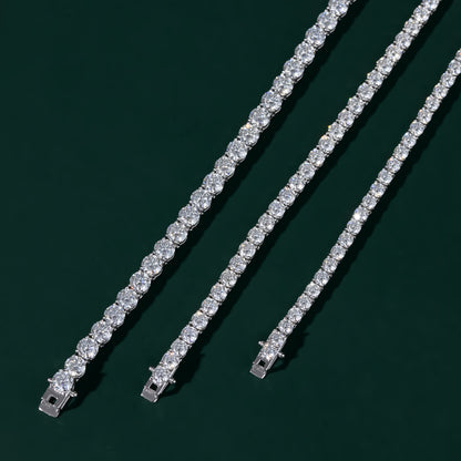 3.5mm Tennis Necklace
