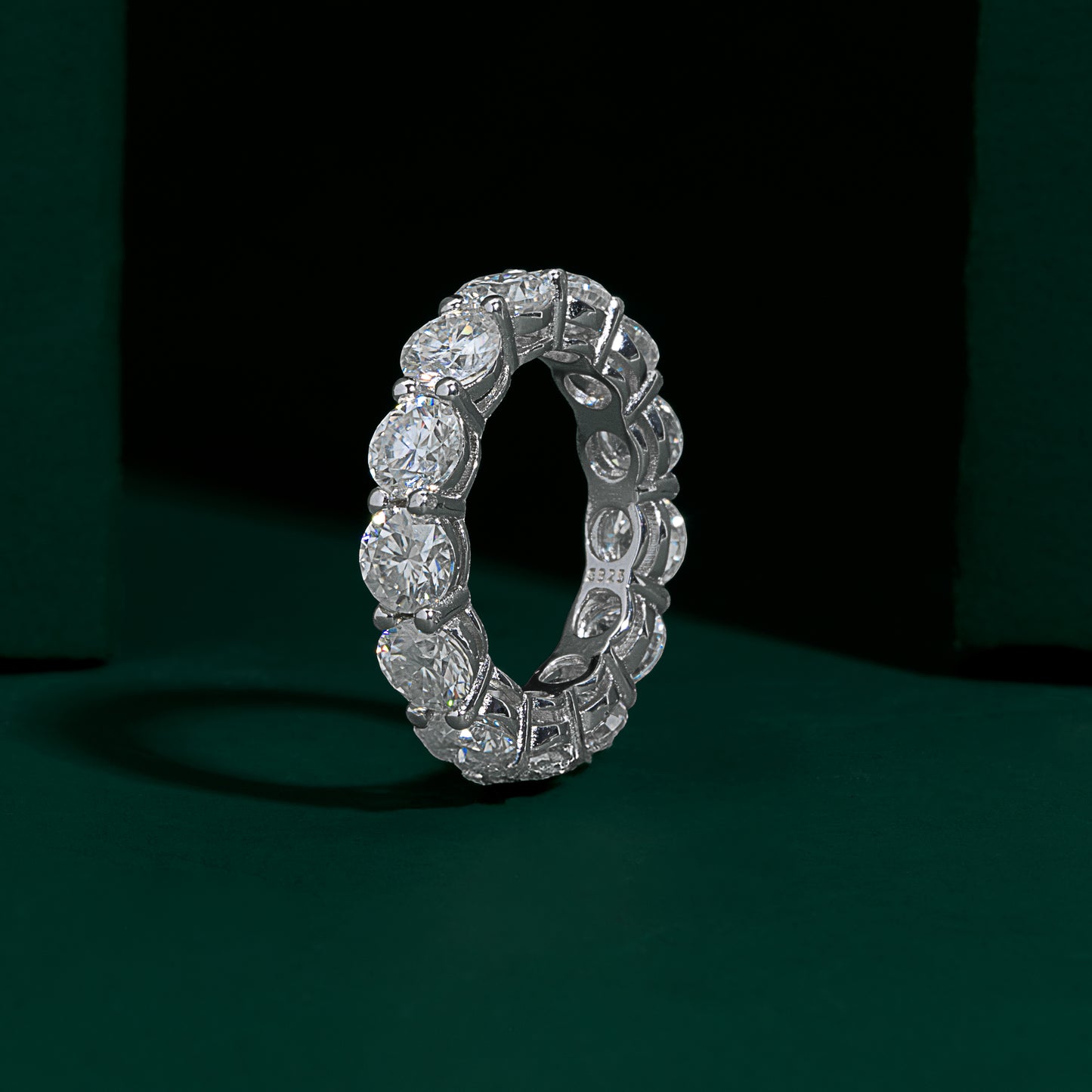 Brighton - Moissanite Grand Eternity Ring