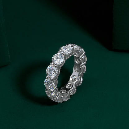Brighton - Moissanite Grand Eternity Ring