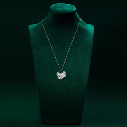 Primrose - Silver Moissanite Necklace