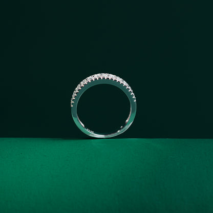 Tenby - Moissanite Wedding Band
