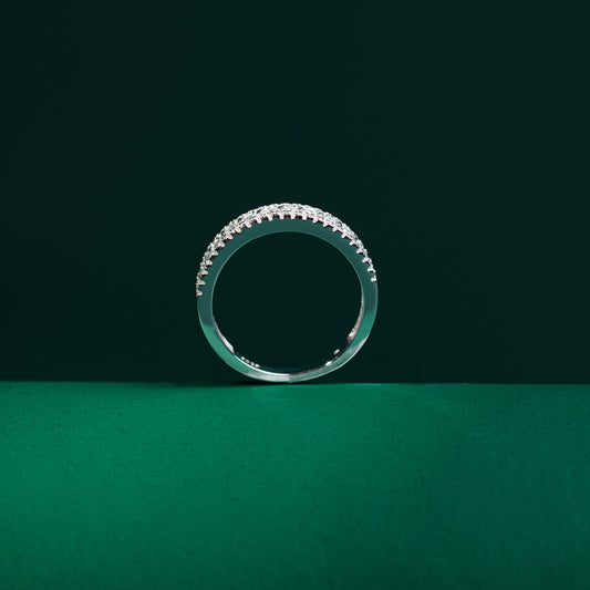 Tenby - Moissanite Wedding Band