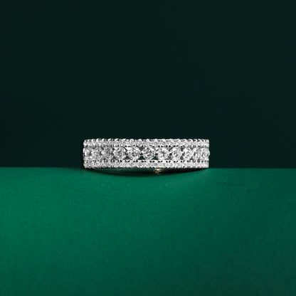Tenby - Moissanite Wedding Band