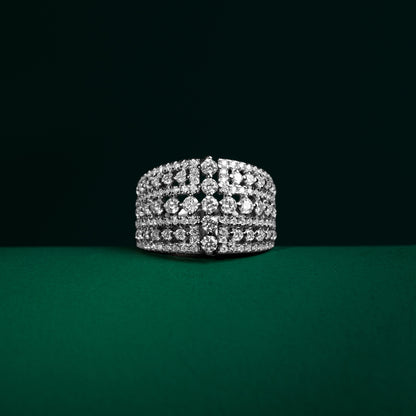 Skye - Grand Moissanite Statement Ring