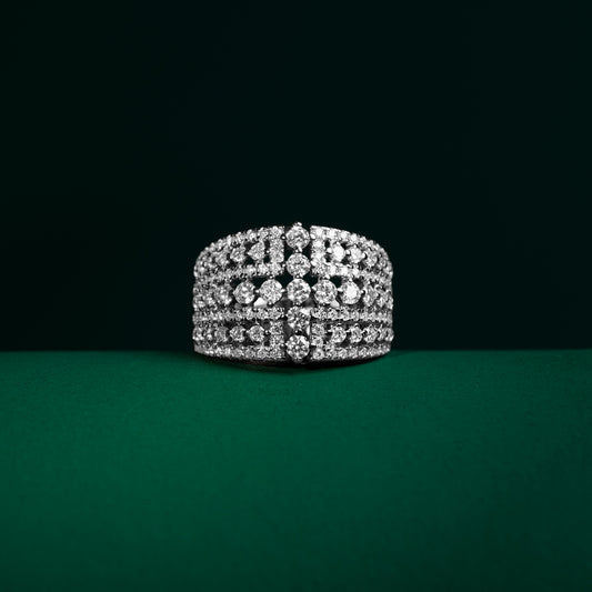 Skye - Grand Moissanite Statement Ring