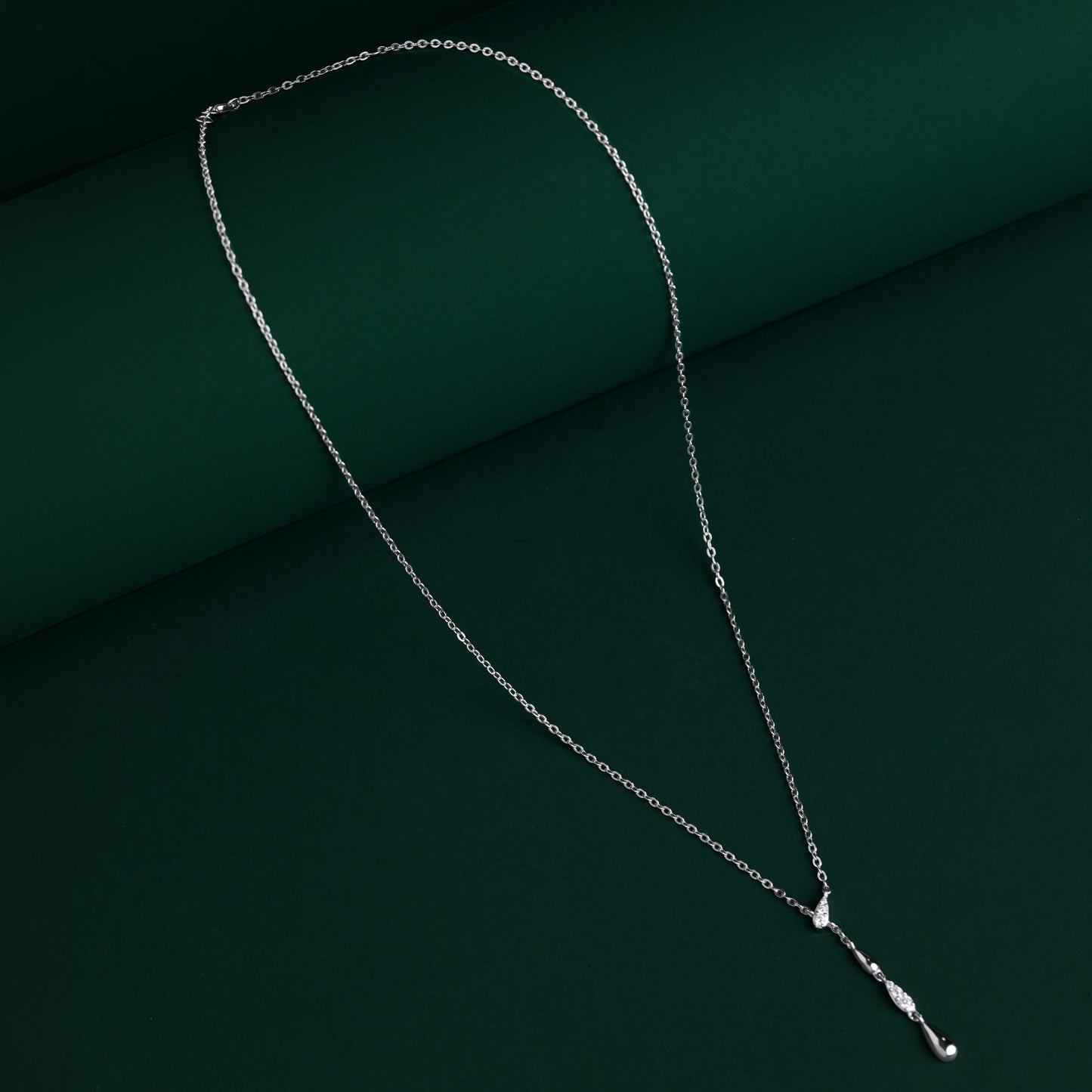 Snenton - Lariat Moissanite Necklace