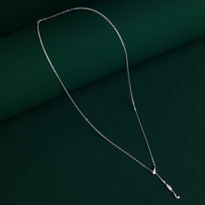 Snenton - Lariat Moissanite Necklace