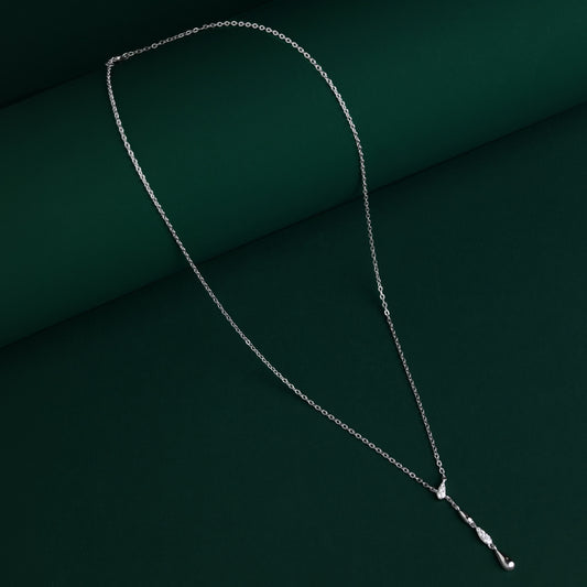Snenton - Lariat Moissanite Necklace