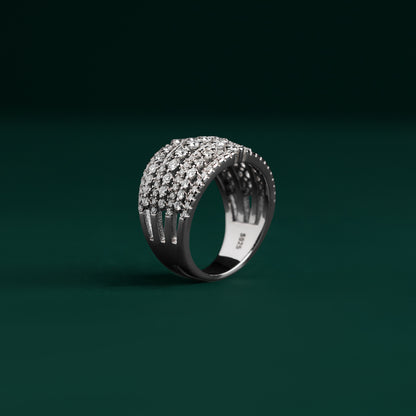 Skye - Grand Moissanite Statement Ring