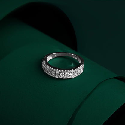 Tenby - Moissanite Wedding Band