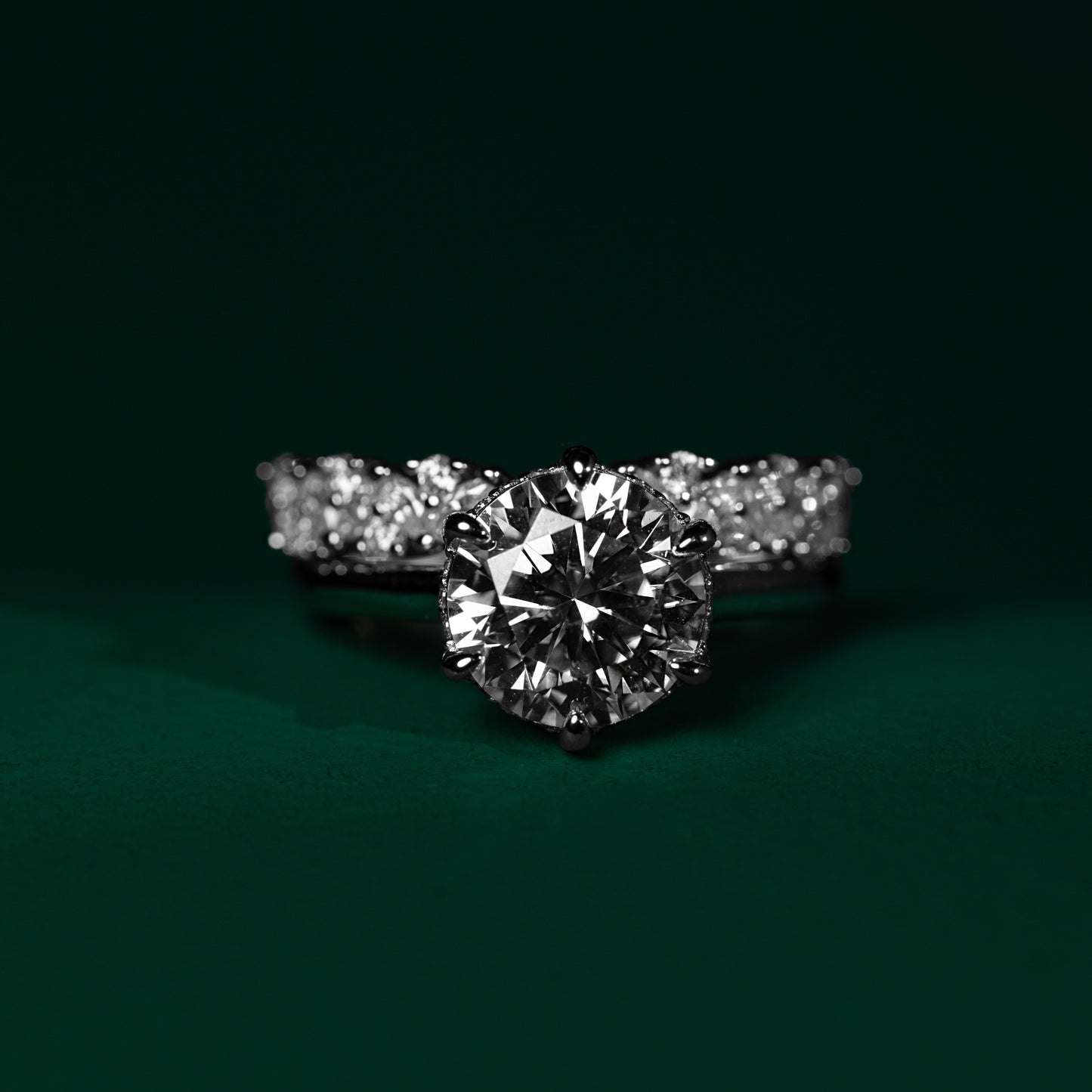 Richmond - Two Piece Moissanite Ring Set