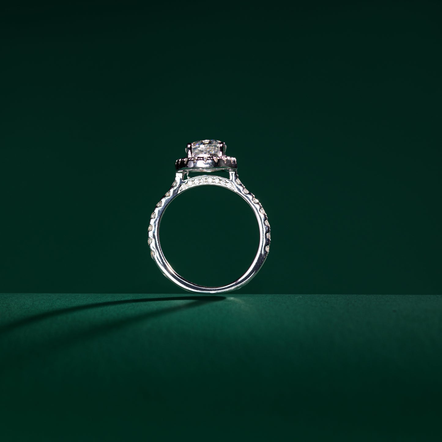Camden - Oval Cut Moissanite Ring