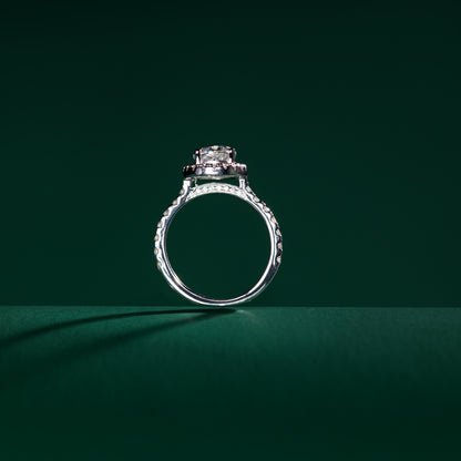 Camden - Oval Cut Moissanite Ring