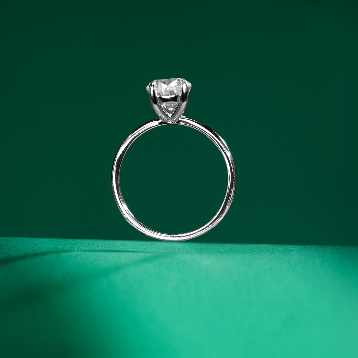 Westfield - Solitaire Oval Cut Moissanite Ring