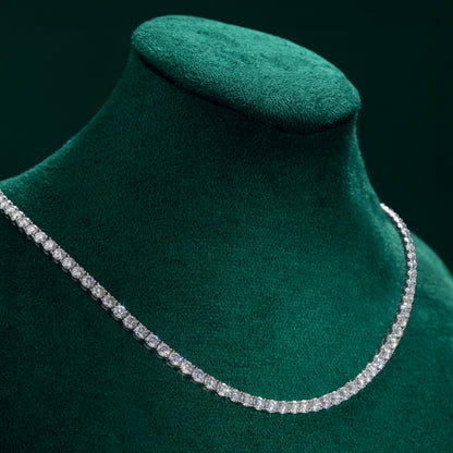 3mm Tennis - Moissanite Necklace