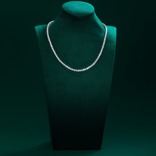 3mm Tennis - Moissanite Necklace