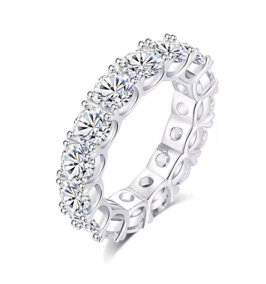 Brighton - Moissanite Grand Eternity Ring