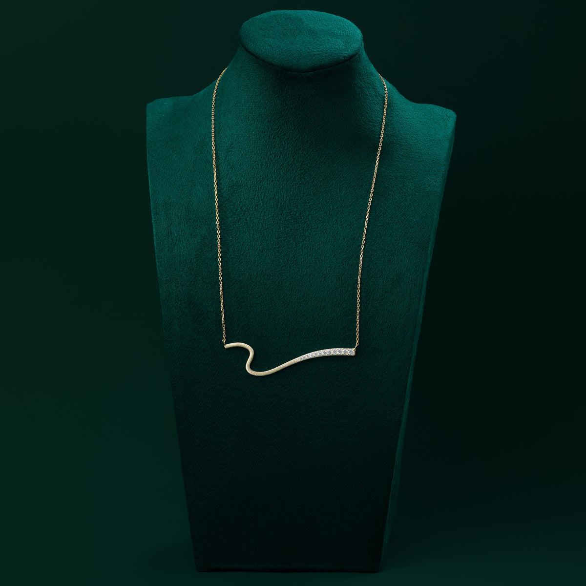 Skywalk - Geometric Moissanite Necklace