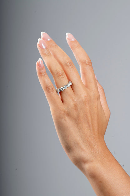 Brighton - Moissanite Grand Eternity Ring