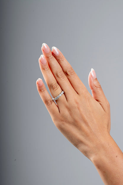 Kent - 0.3CT Moissanite Eternity Ring