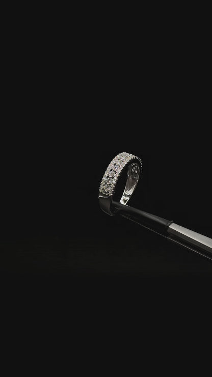 Tenby - Moissanite Wedding Band