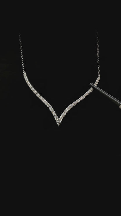 Wingford - Long Moissanite Necklace