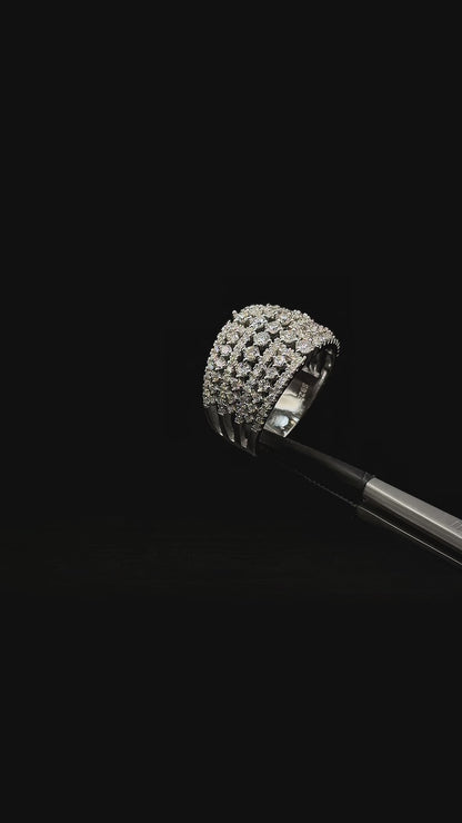 Skye - Grand Moissanite Statement Ring