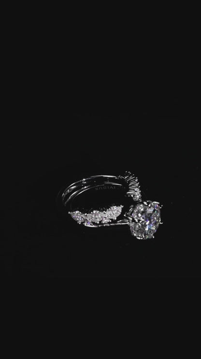 Richmond - Two Piece Moissanite Ring Set