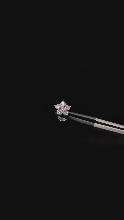 Wick - Flower Stud Earrings