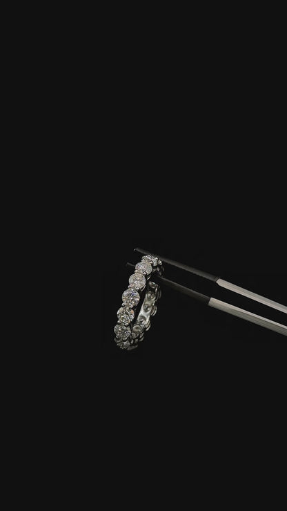 Kent - 0.3CT Moissanite Eternity Ring