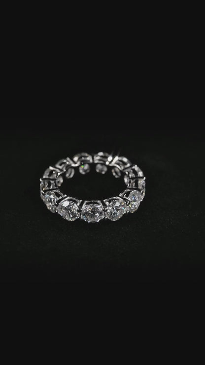 Brighton - Moissanite Grand Eternity Ring